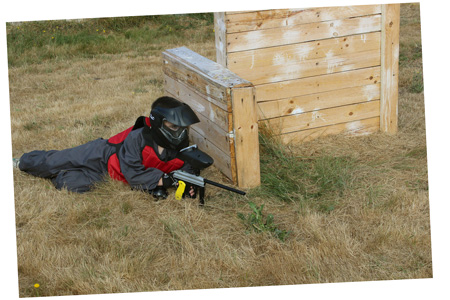 Anniversaire enfant paintball