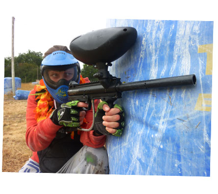 Parc aventure paintball